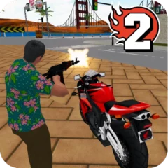 تحميل Vegas Crime Simulator 2 مهكرة 2025 للأندرويد APK مجانا